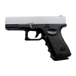 Galaxy G15 Airsoft Metal Spring Pistol – Silver - Image 1
