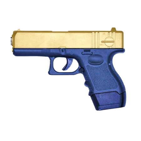 Galaxy G16 Airsoft Metal Spring Pistol – Gold