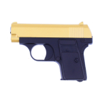 Galaxy G1 Airsoft Metal Spring Pistol – Gold - Image 1