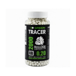 Bulldog Airsoft 0.20g Green Tracer BBs – 2000 Rounds - Image 1