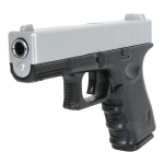 GALAXY G15 SPRING AIRSOFT PISTOL SILVER 12 RDS - Image 5