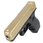 Galaxy G16 Spring Airsoft Pistol Gold