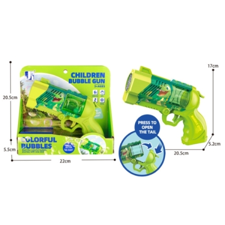 B/O 8 HOLES BUBBLE GUN W/LIGHT(NOT INCLUDE BATTERY)