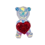 Magic LED Interactive Light – Crystal Bear with Heart- 31CM - Image 1