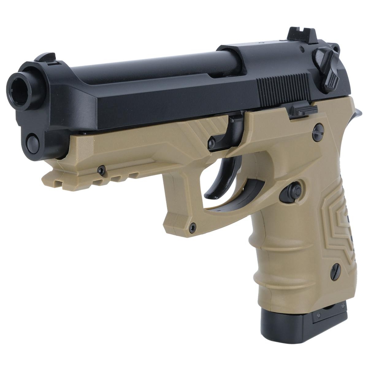 HFC HG173 Airsoft Gas Pistol With Hard Case