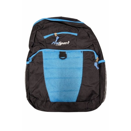 TX-311 Sport Style Blue/Black Polyester Backpack with Mesh Pockets