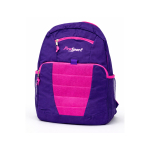 TX-311 Sport Style Purple/Pink Polyester Backpack with Mesh Pockets - Image 1