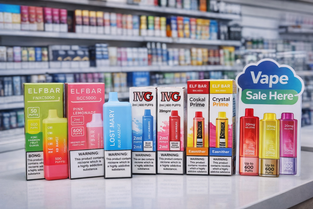 Disposable Vape Wholesale Ireland | Retail Supplier Guide