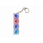 FCK04 4 Keys LED Fidget Clicker Pack of 12 - Image 1