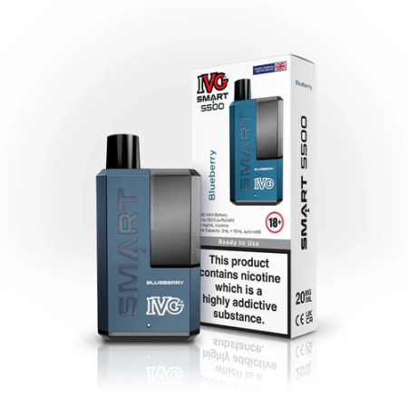 IVG SMART 5500 BLUEBERRY (PACK OF 5)