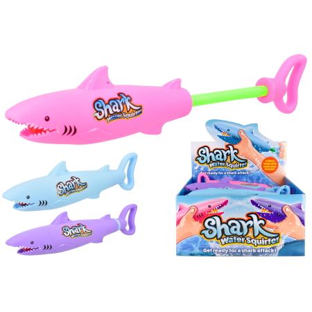 Shark Water Squirter In Display Box (3 Assorted)