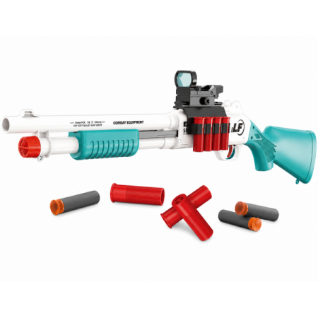 M4 Soft Bullet Shotgun Toy Gun with EVA Foam Bullets & Shell Cartridges