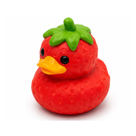 Jumbo Duck Strawberry Squishy Pack Of 6