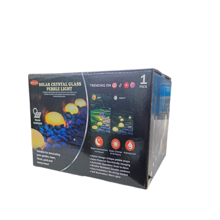 Solar Pebble Light
