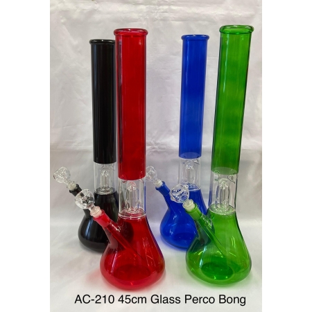 GLASS PERCO BONG AC-210 45CM