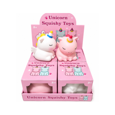 LS2001-24 Jumbo Unicorn Squishy Pack of 4