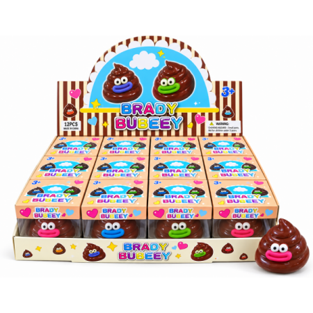 YD23-19 CRUNCHY POOP SQUISHY PACK OF 12
