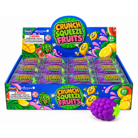 YD23-17 CRUNCHY GRAPES SQUISHY PACK OF 12