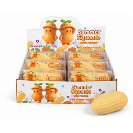 YD23-12 CRUNCHY PEANUT SQUISHY PACK OF 12