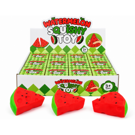 YD23-2 CRUNCHY WATERMELON SQUISHY PACK OF 12