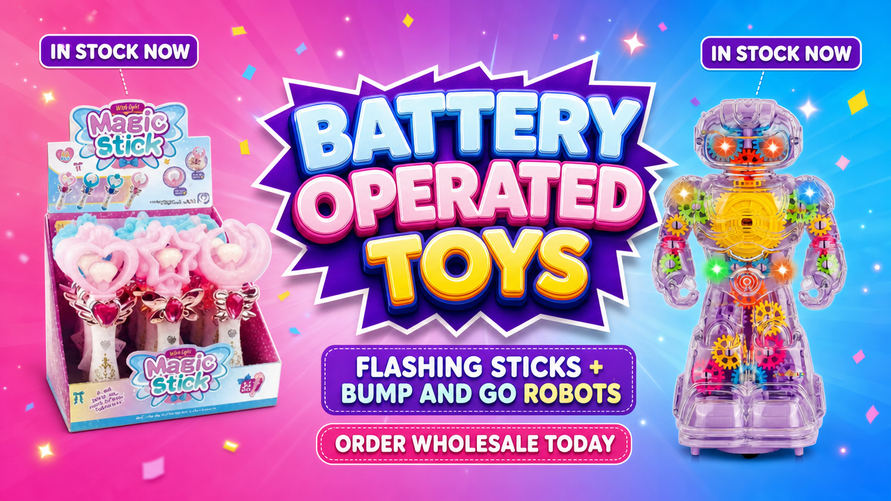 Stock Up Now and Be Ready for Christmas: Hot Wholesale Toy Lines