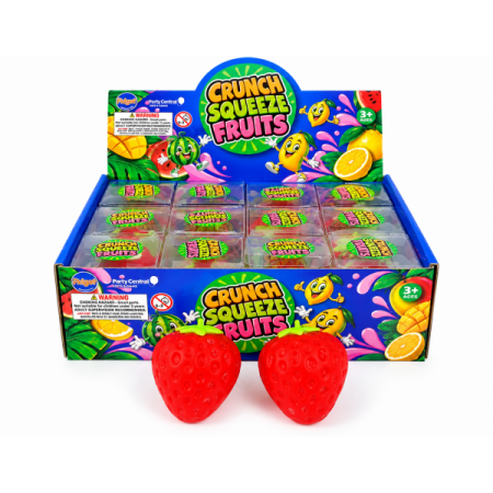 YD23-21 CRUNCHY STRAWBERRY SQUISHY PACK OF 12